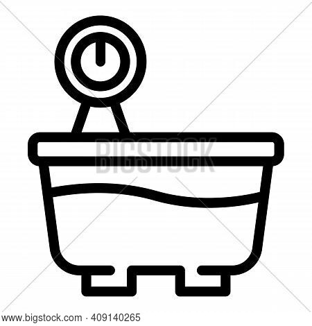 Fermenting Container Icon. Outline Fermenting Container Vector Icon For Web Design Isolated On White