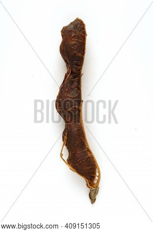 Tamarind Tree Produces Brown, Pod-like Fruits That Contain A Sweet, Tangy Pulp