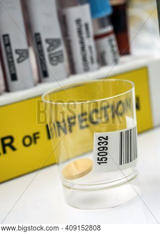 Different Medication Prepared For People Affected By Covid-19 Virus, Conceptual Image, Unbranded Gen