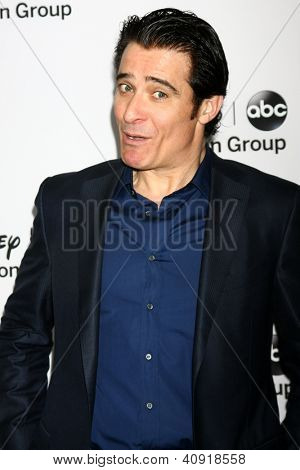 LOS ANGELES - JAN 10: Goran Visnjic navštěvuje strana ABC TCA zima 2013 v Langham Huntington Hot