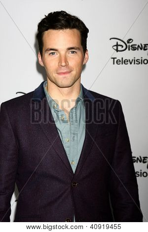 LOS ANGELES - Today: Ian Harding beachtet die ABC TCA Winter 2013-Party im Langham Huntington Hotel