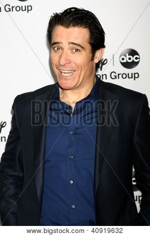 LOS ANGELES - JAN 10: Goran Visnjic navštěvuje strana ABC TCA zima 2013 v Langham Huntington Hot