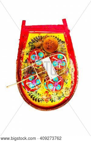 Indian Hindu Wedding Ceremony Traditional Items, Lords & Almighty Signs And Symbols