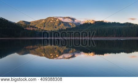 Thanks For The Memory - Sunrise Photo Of Lake Easton, Washington