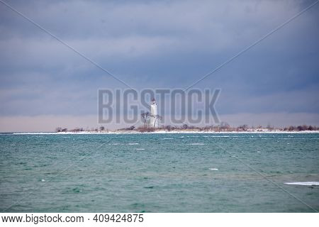 The Nottawasaga Lighthouse Is In Southern Georgian Bay, Collingwood, And Is In Need Of Rebuilding To