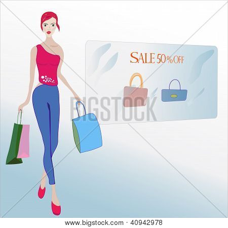 Shopping Girl-01.eps