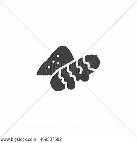 Turmeric Root Vector Icon. Filled Flat Sign For Mobile Concept And Web Design. Turmeric Powder Glyph