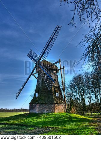 spring tiem in the germany muensterland near ahaus