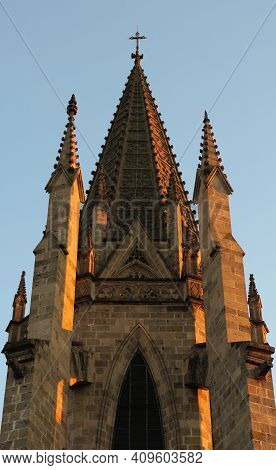 Expiatorio Gotic Churc In Guadalajara Jalisco Mexico