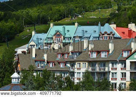 Special Architecture Of Mont Tremblant, Quebec, Canada