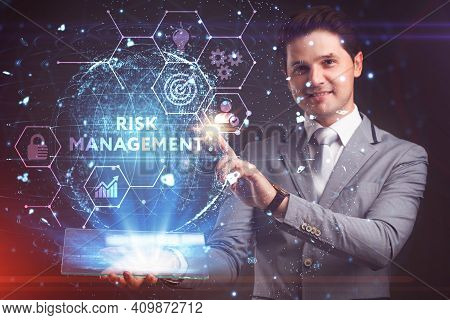 Risk Management And Assessment For Business Investment Concept. Business, Technology, Internet And N