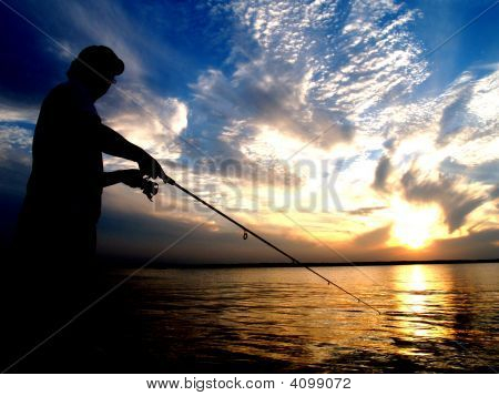 Pêche Silhoutte
