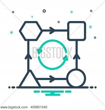 Mix Icon For Transform Change Convert Modify Alter Transfer Transmute
