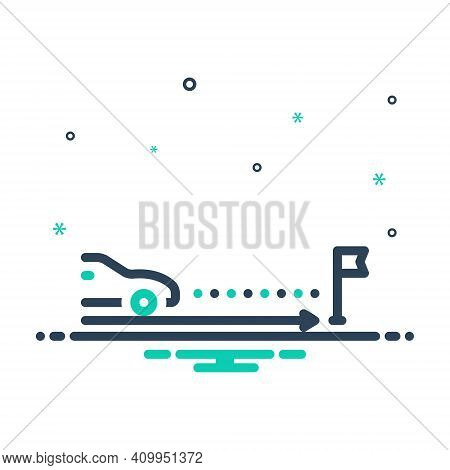 Mix Icon For Expectation Expectancy Expectance Assumption Confidence Car Transport Prospect