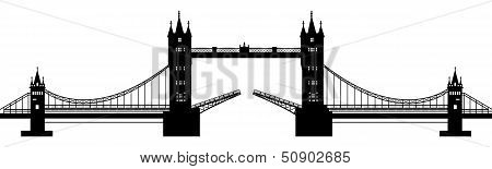 Silhouette Of The Drawbridge