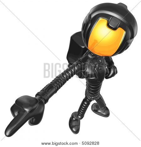 3D Astronaut vektor