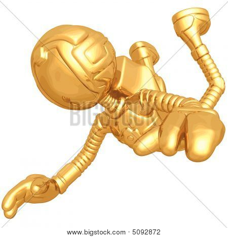 Astronauta 3D Vector
