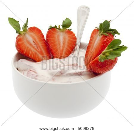 Yogurt With Strawberry