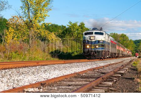 Old-time Passenger Train