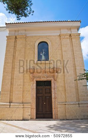 Church of Madonna della Libera. Rodi Garganico. Puglia. Italy.