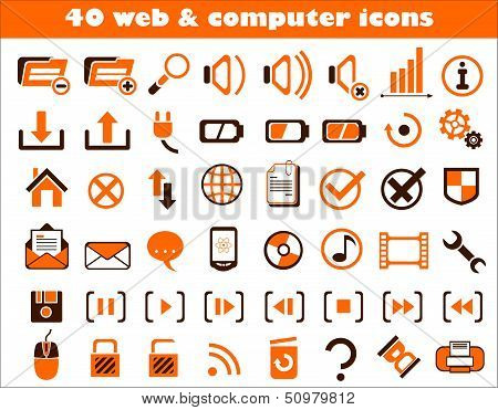 40 Web Icons