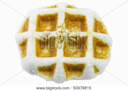 Freshly baked waffles