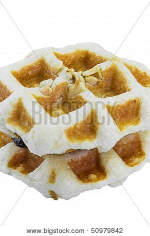 Freshly baked waffles