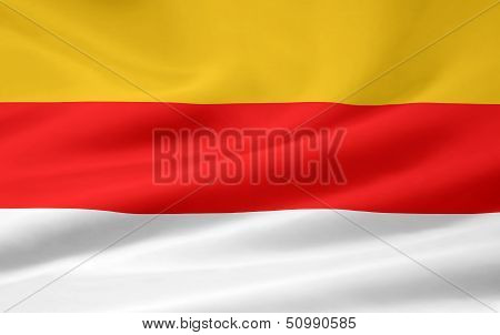 High resolution flag of Carinthia - Austria