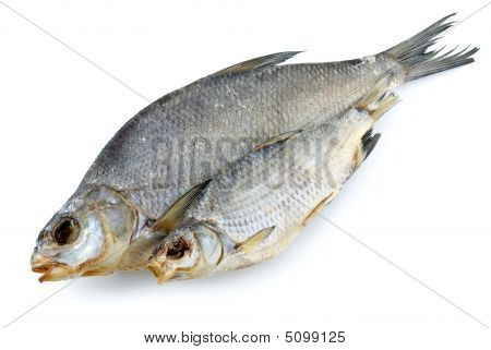 Gedroogde Bream en zee Roach vissen