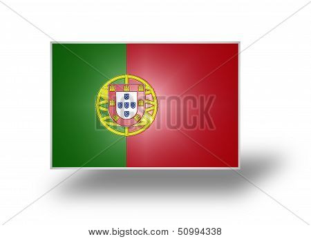 Flag Of Portugal (stylized I).