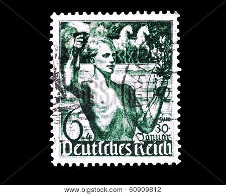 Deutsches reich stamp