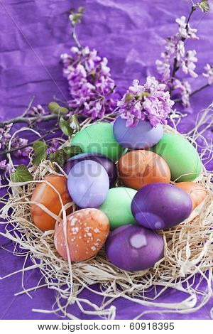 Colored Easter Eggs