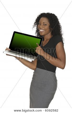 Mujer afroamericana