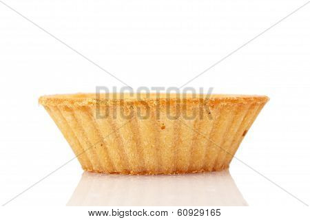 Empty Tartlet On White Background