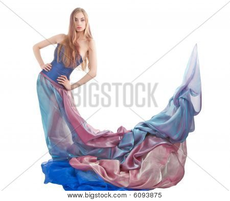 Elegant kvinna