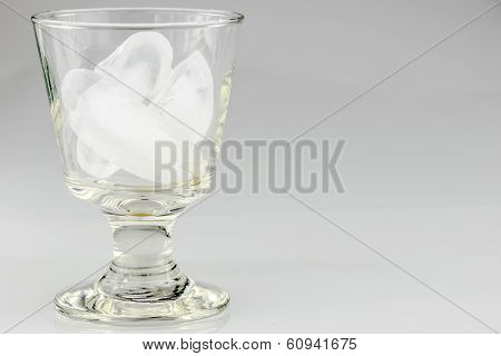 Glass Of Icecubes