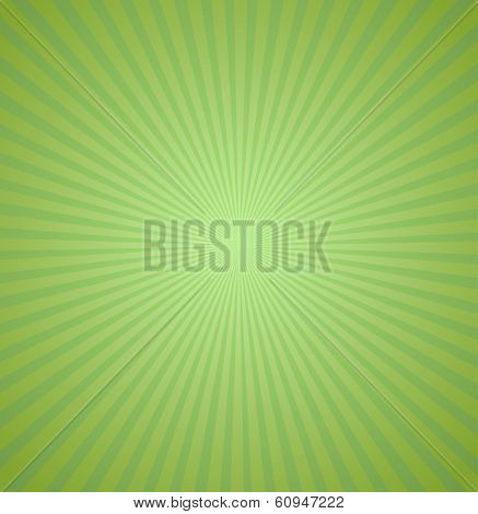 Green Rays Background Vector & Photo (Free Trial) | Bigstock