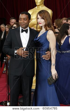LOS ANGELES - MAR 2:: Chiwetel Ejiofor  at the 86th Annual Academy Awards at Hollywood & Highland Center on March 2, 2014 in Los Angeles, California