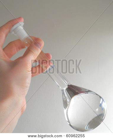 Volumetric flask.