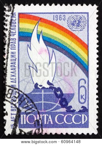 Postage Stamp Russia 1963 Universal Declaration Of Human Rights