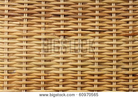 Woven rattan texture background