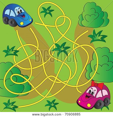 Vector Maze Game