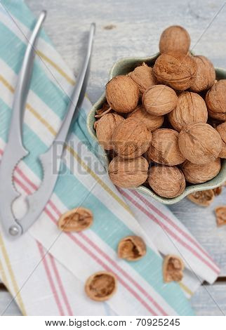 Walnuts And Nutcracker