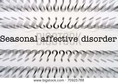Seasonal Affective Disorder