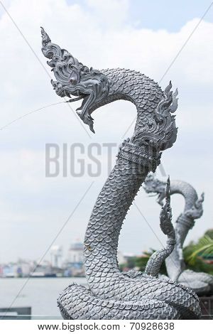 Dargon or Gana statue