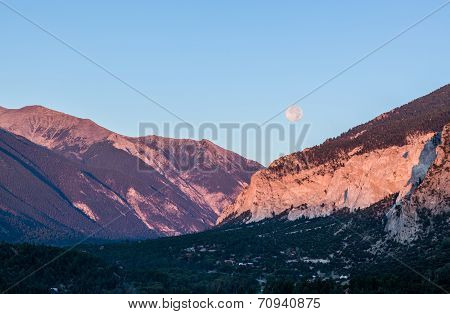 Chalk Cliffs Of Mt Princeton Colorado