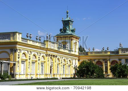 Royal Palace, Warsaw, Wilanow, Poland