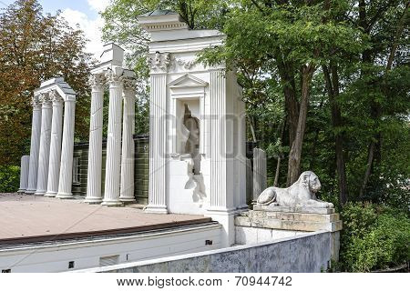 Artificial Ruins Surrounding The Stage, Lazienki