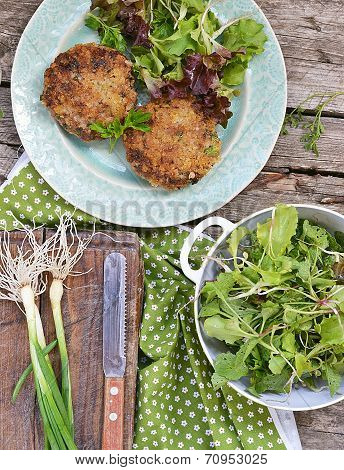 Meat Croquette.