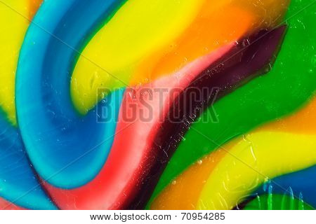 Swirl Lollipop close up